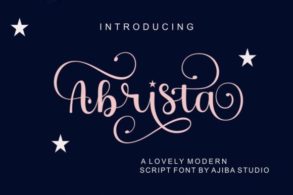 Abrista: A Premium Handwritten Font for Elegant Branding