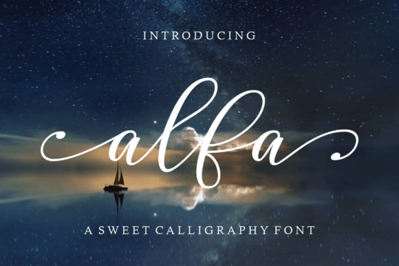Alfa Scrip: The Script Font That Elevates Campaign Typography