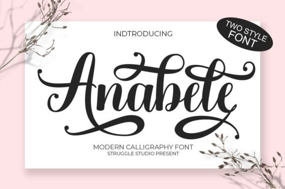 Anabele: A Modern Calligraphy Font for Social Media and Brand Campaigns