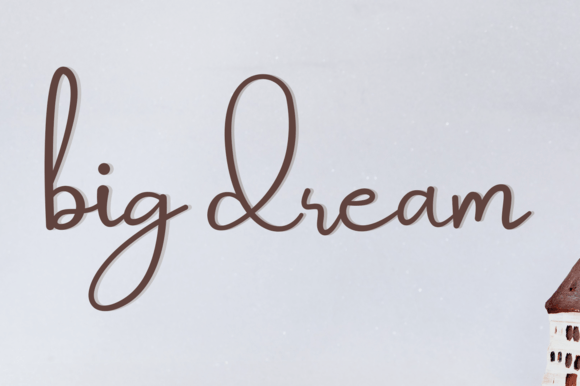 Big Dream: A Sweet Script Font for Joyful Brand Designs