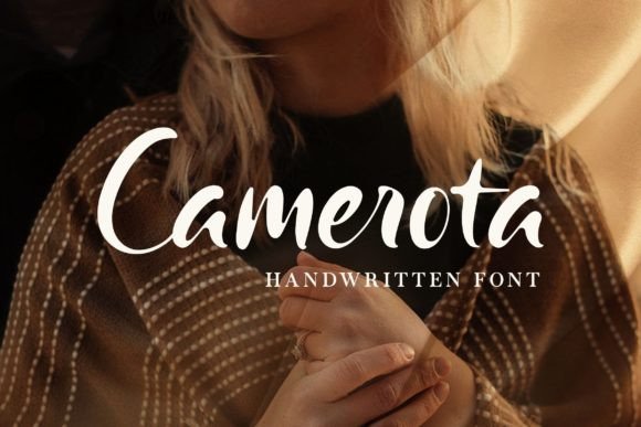 Camerota: The Handwritten Font for Bold Campaigns