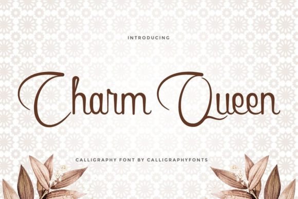 Charm Queen: A Handwritten Font for Elegant Editorial Design