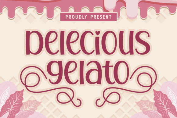 Delecious Gelato: A Handwritten Font for Lively Editorial Design