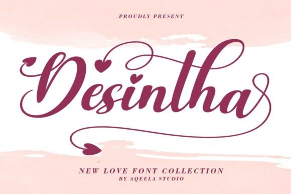 Desintha: A Luxurious Script Font for Scroll-Stopping Digital Campaigns