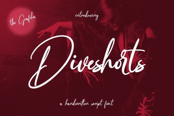 Diveshorts: A Signature Script Font for Crafters