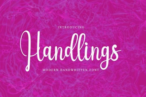 Handlings: A Sweet Handwritten Font for Your Brand