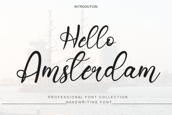 Hello Amsterdam: A Handwritten Font That Elevates Campaign Visuals