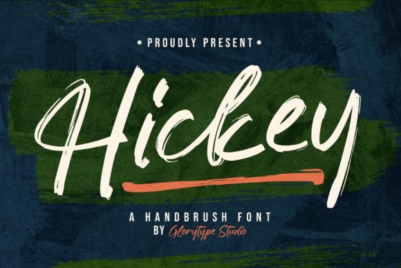 Hickey: A Handwritten Script Font That Feels Like Marker Board Magic