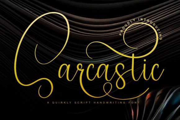 How a Handwritten Font Like Sarcastic Can Elevate Your Brand’s Look