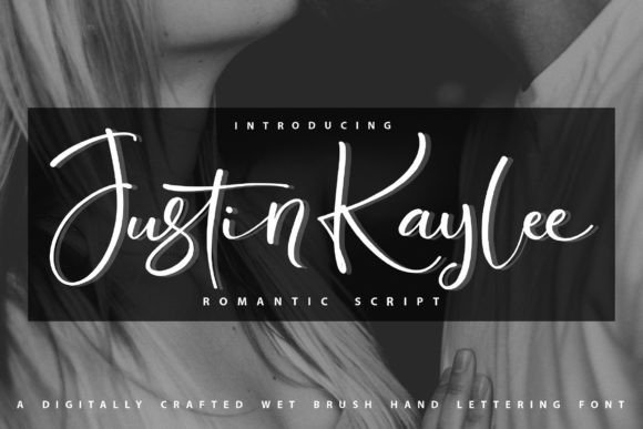 Justin Kaylee: The Elegant Script Font for Marketers