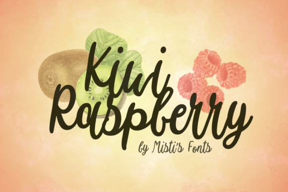 Kiwi Raspberry: A Whimsical Handwritten Font for Marketers