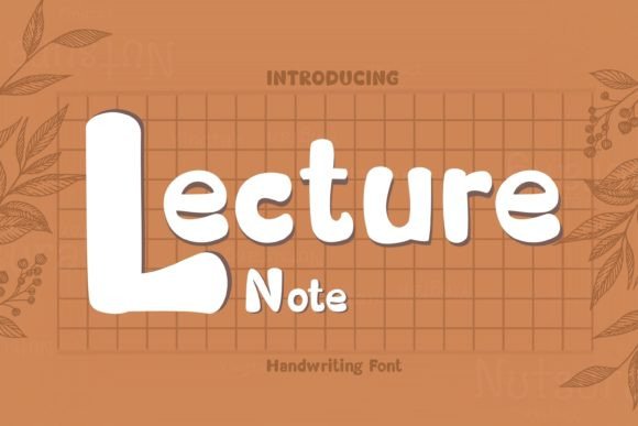 Lecture Note: A Friendly Handwritten Font for Branding
