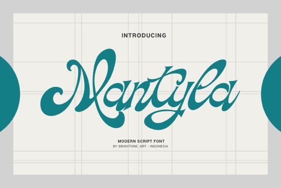 Mantyla: A Handwritten Font That Adds Personality to Your Campaign Visuals