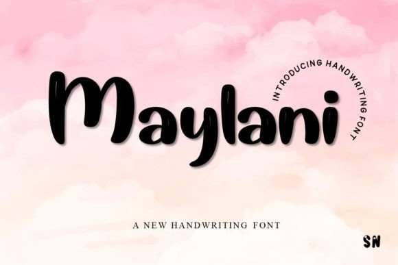 Maylani: The Handwritten Font That Brings Charm to Every Maker’s Creation