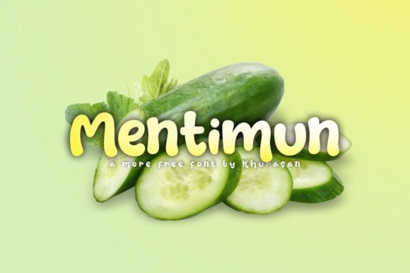 Mentimun: A Modern Handwritten Font for Campaigns