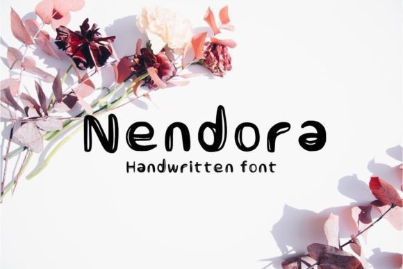 Nendora: A Romantic Script Font for Web Design