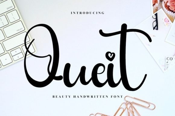 Quiet Font Review: A Designer’s Take on This Elegant Handwritten Typeface