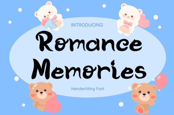 Romance Memories: A Whimsical Script Font for Editorial Charm
