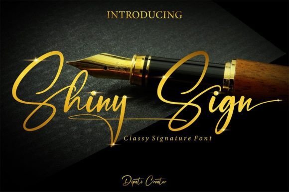 Shiny Sign: A Classy Script Font for Scroll-Stopping Digital Campaigns