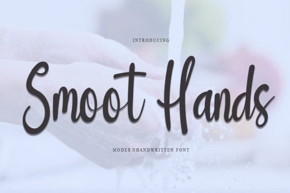 Smoot Hands: A Handwritten Font That Elevates Your Craft and Shop Designs