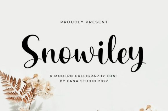 Snowiley: The Elegant Script Font for Your Brand