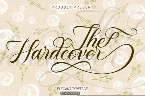 The Hardcover: A Font for Elegant Editorial Design