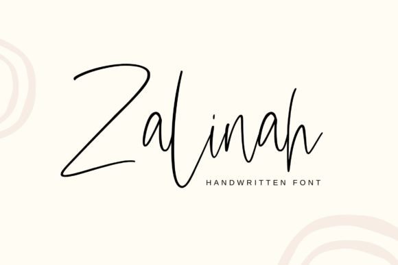 Zalinah: A Handwritten Font That Elevates Modern Marketing Typography